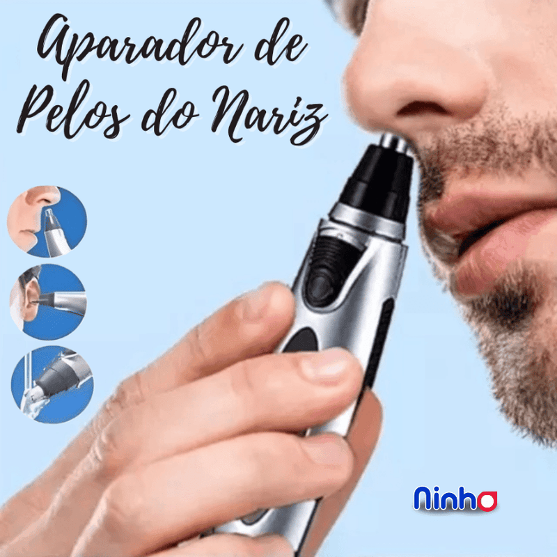 Aparador de Pelos do Nariz para Homens